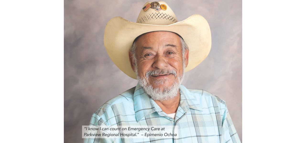 Epimenio Ochoa smiling